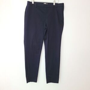 H&M Blue Side Zip Ankle Skinny Pants 12